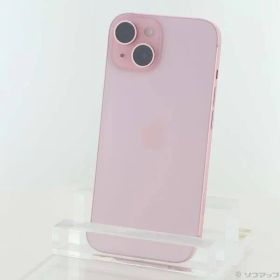 〔中古品〕 iPhone15 128GB ピンク MTMJ3J／A SIMフリー【305】