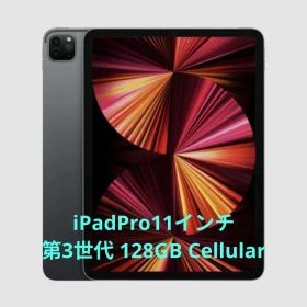 極美品 iPadPro11インチ 第3世代 128GB Cellular グレー