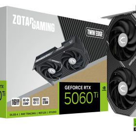 【10%ポイント・要エントリー】ZOTAC GAMING GeForce RTX 5060 Ti 16GB Twin Edge グラフィックボード｜ZT-B50620E-10M