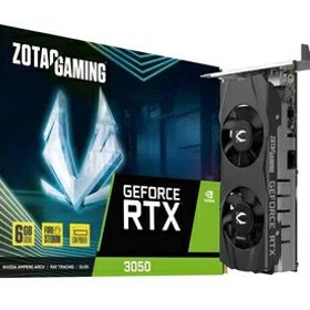 【中古】 ZOTAC GAMING GEFORCE RTX 3050 6GB LP GDDR6 グラフィックスカード ZT-A30510L-10L VD8801
