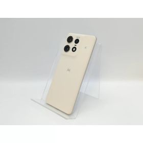 【中古】MOTOROLA SoftBank 【SIMフリー】 motorola edge 50s pro バニラクリーム 8GB 256GB A402MO【京都】保証期間1ヶ月【ランクA】