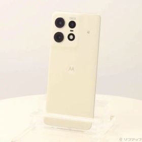【中古】Motorola(モトローラ) motorola edge 50s pro 256GB バニラクリーム MOSAH3 Softbank SIMフリー 【258-ud】