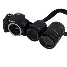 【中古】 Canon EOS Kiss X7 EF-S 18-55mm F3.5-5.6 IS STM EF-S 55-250mm レンズキット デジタル 一眼レフカメラ 中古 S10699922