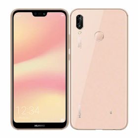 【中古】【安心保証】 HUAWEI P20 lite HWV32[64GB] au サクラピンク
