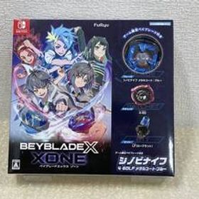 【開封品・ゲームソフト】：Nintendo Switch ベイブレードエックス XONE ベイブレード付き シノビナイフ 4-60 LF フリュー(20251202)