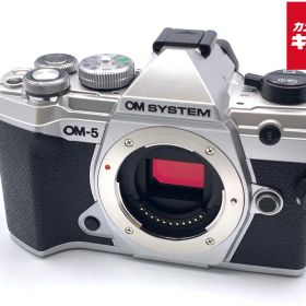 【中古】 【美品】 OM SYSTEM OM-5 ボディ シルバー
