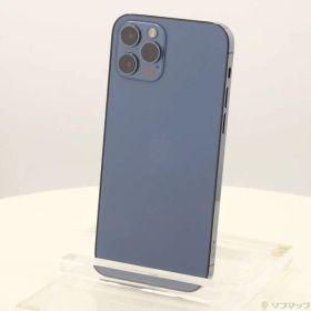 〔中古品〕 iPhone12 Pro 128GB パシフィックブルー MGM83J／A SIMフリー【196】