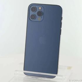 〔中古品〕 iPhone12 Pro 256GB パシフィックブルー MGMD3J／A SIMフリー【349】