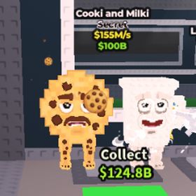 🔥最安値❤️🔥Cooki and Milki 155M/s | ロブロックス(ROBLOX)のアカウントデータ、RMTの販売・買取一覧