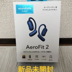 soundcore AeroFit 2 ワイヤレスイヤホン ブルー