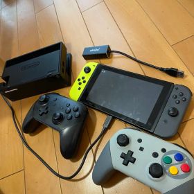 Nintendo Switch 本体 + プロコントローラー2個 ジャンク