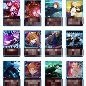 🪐まだまだ組み合わせが選び放題🎏🎏五条(蒼き最強)+乙骨+虚式茈五条悟+非術師を守💖💗♚ | ファンパレ(呪術廻戦ファントムパレード)のアカウントデータ、RMTの販売・買取一覧