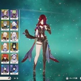 【引退】チャスカ完凸餅＋ヌヴィレット3凸餅など、凸キャラ・餅武器多数アカウント | 原神のアカウントデータ、RMTの販売・買取一覧