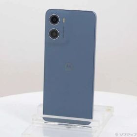 〔展示品〕 moto g05 128GB ミスティブルー PB6N0003JP SIMフリー【344】