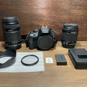 ⚠️美品、最終値下げ⚠️ Canon EOS Kiss X7ダブルレンズセット