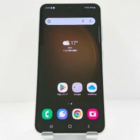 Galaxy S23 SCG19 au クリーム 送料無料 本体 c11483 【中古】