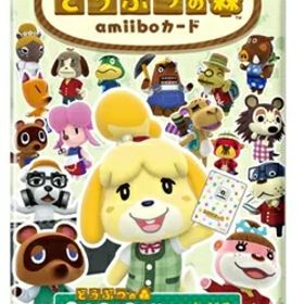 【新品BOX販売】どうぶつの森 amiiboカード 第1弾 1BOX(50パック入り)