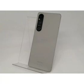 【中古】SONY docomo 【SIMフリー】 Xperia 1 V プラチナシルバー 12GB 256GB SO-51D【ECセンター】保証期間1ヶ月【ランクC】