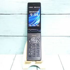 docomo SH-02L AQUOS SHARP ケータイ ブラック 738