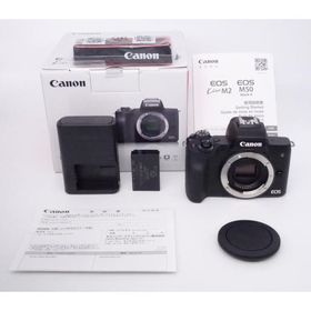 【極上品】 キヤノン Canon ミラーレス一眼カメラ EOS Kiss M2 ボディー ブラック [D11067A]