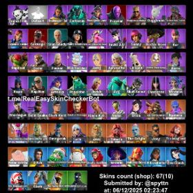 66 スキン |ピーター・グリフィン |ジョーイ |ゼウス |キューブ・クイーン |想像された |キメラ |スペクトラナイト