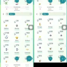 💥 【61 LV】 🔥 3.4M ダスト |⚡️ 44倍 色違い |⚡️チームなし |
