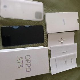 OPPO A73 ダークブルー 本体 付属品