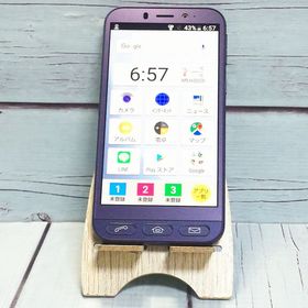 Softbank SHARP シンプルスマホ4 704SH ネイビー 045