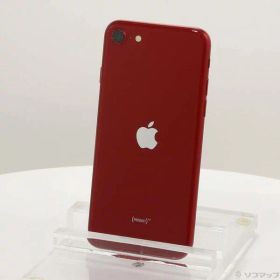 【中古】Apple(アップル) iPhone SE 第3世代 128GB プロダクトレッド MMYH3J／A SIMフリー 【295-ud】