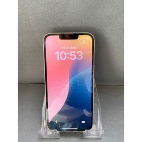 アップル(Apple)の中古美品 国内版 SIMフリー iPhone13 128GB スターライト色(スマートフォン本体)