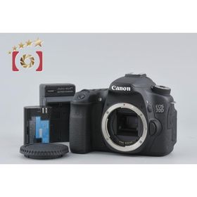 【中古】Canon キヤノン EOS 70D デジタル一眼レフカメラ