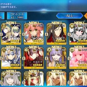 FGO 初期アカ 強力鯖多数！ | FGOのアカウントデータ、RMTの販売・買取一覧