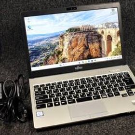 富士通 LIFEBOOK S937/T (SSD:256GB/Win11/Office2021インストール済) (Corei5 7300U RAM:8GB SSD:256GB DVDマルチ 13.3'TFT WIFI (管:S97