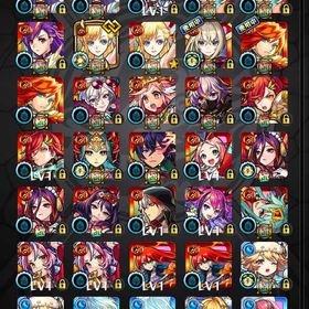 引退垢！！！限定キャラ、コラボキャラ多数。| モンストのアカウントデータ、RMTの販売・買取一覧