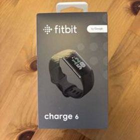 【新品未使用】fitbit charge6 ブラック Obsidian black 黒 フィットビット ウェアラブルウォッチ