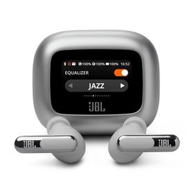 JBL LIVE BEAM 3 ノイズキャンセリング機能搭載完全ワイヤレスBluetoothイヤホン (シルバー)[ラッピング可] R-LOGI