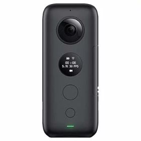 【中古】(非常に良い)Insta360 ONE X 360度アクションカメラ、FlowState手ブレ補正搭載(SDカード別売り、V30ビデオスピードクラスmicroSDXCが必要)