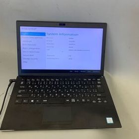 JK6762 SONY VJPG11C11N/Core i5-8th/メモリー:8GB/SSD:256/BIOS確認だけ/外観破損、ホワイトスポート小