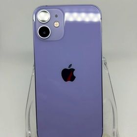 ○ハピネスネット SIMフリー iPhone12mini 64GB パープル 送料無料