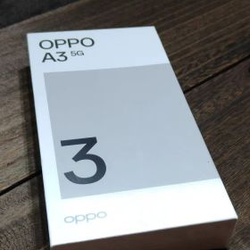 新品未開封 OPPO A3 5G SIMフリー スマホ