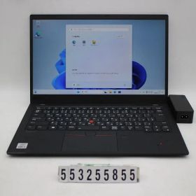 Lenovo ThinkPad X1 Carbon 8th Gen Core i5 10210U 1.6GHz/8GB/256GB(SSD)/14W/FHD(1920x1080)/Win11 【553255855】