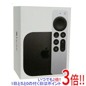 【いつでも2倍！1日と5.0のつく日、18日は3倍！】【中古】APPLE Apple TV 4K Wi-Fiモデル 64GB 第3世代 MN873J/A 元箱あり