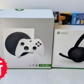 新品 ★EU版 XBOX SERIES S 本体 1TB SSD Model 1883 ホワイト 多言語対応 + ヘッドセット ★ マイクロソフト