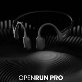 本日まで shokz openrunpro ブラック イヤホン 骨伝導イヤホン