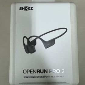 新品未開封 骨伝導イヤホン SHOKZ OPENRUN PRO 2 ブラック