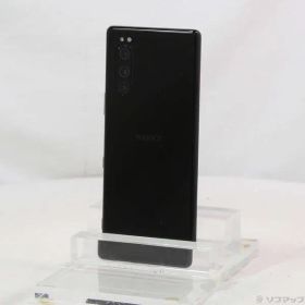 〔中古品〕 Xperia 5 64GB ブラック SOV41 auロック解除SIMフリー【344】