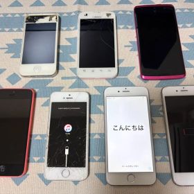iPhone6 本体 7台セット ディズニー スマホ ジャンク