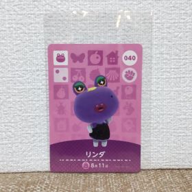 どうぶつの森 amiiboカード リンダ