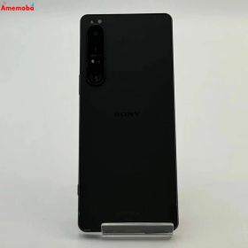 【中古】Xperia 1 IV 256GB ブラック SOG06 AU版SIMフリー