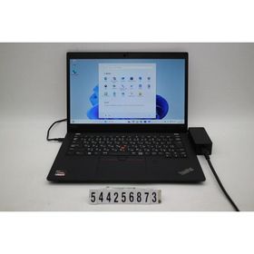 ノートパソコン Lenovo ThinkPad X395 Ryzen 5 PRO 3500U 2.1GHz/8GB/256GB(SSD)/13.3W/FHD(1920x1080)/Win11 キー文字消えあり